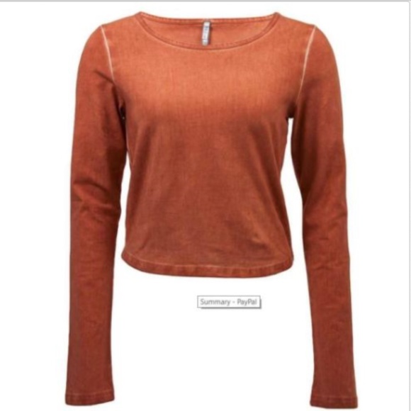 {Final Sale} NWT BKE Large Chutney Cropped Top